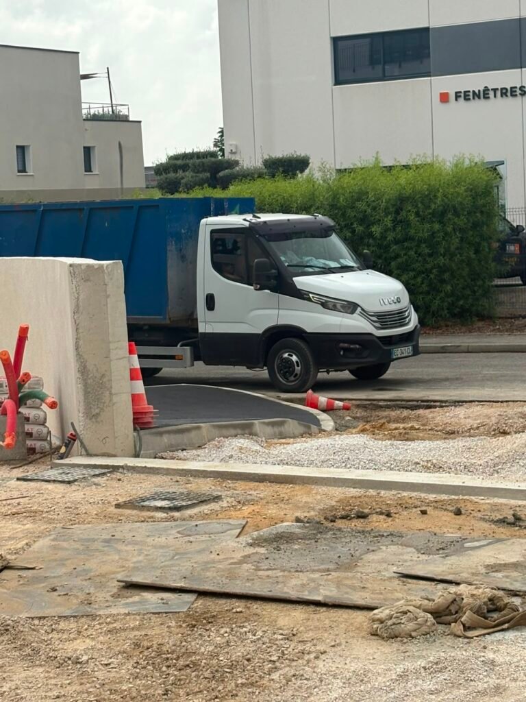 Benne pour rénovation intérieure